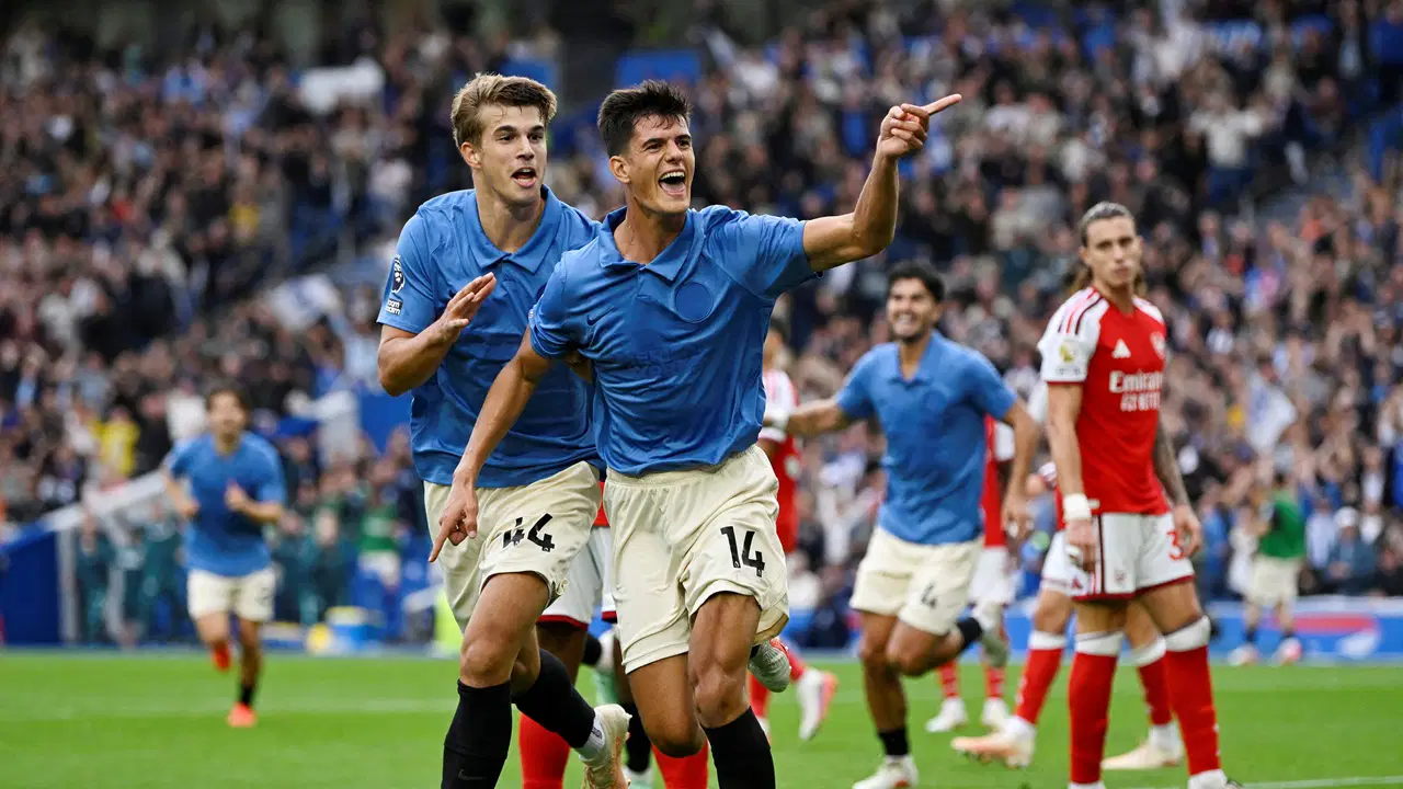 Brighton, Arsenal Karşılaşmasında Farklı Galip Geldi