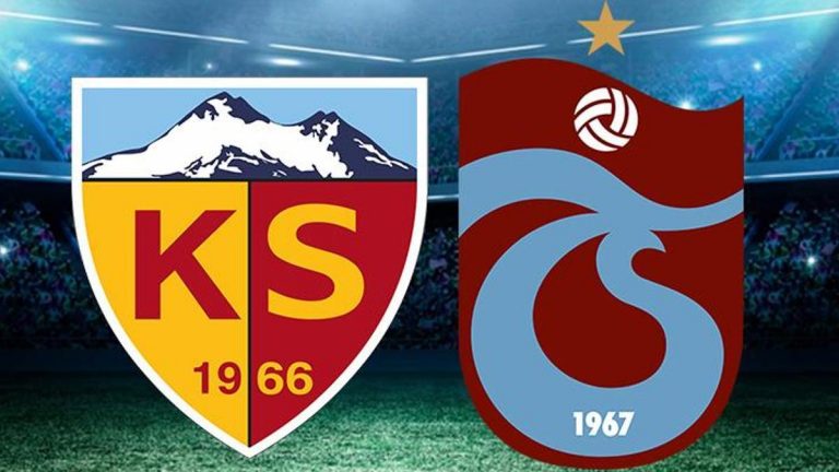 KAYSERİSPOR TRABZONSPOR MAÇINI CANLI İZLEYİN!  Kayserispor Trabzonspor maçı saat kaçta, ne zaman ve hangi kanalda?  11'den başlıyoruz!