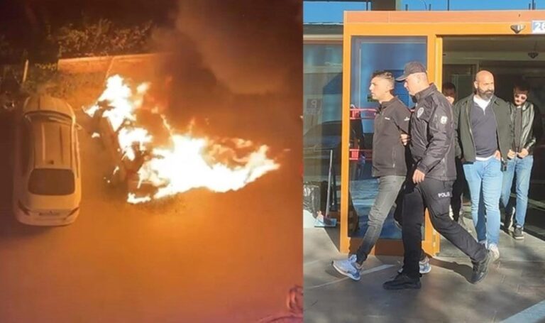 Yer: Konya… Polis aracını ateşe veren şüpheli tutuklandı – Son Dakika Türkiye Haberleri