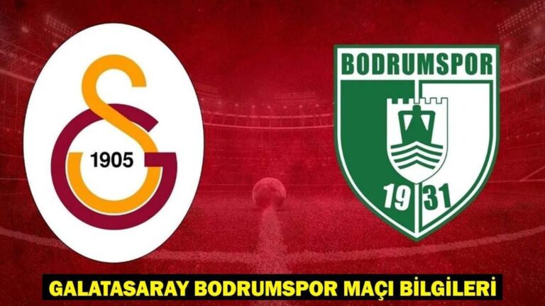 GALATASARAY BODRUMSPOR MUHTEMEL 11LER/MAÇ KADROSU! Galatasaray Bodrumspor maçı hangi kanalda, saat kaçta?