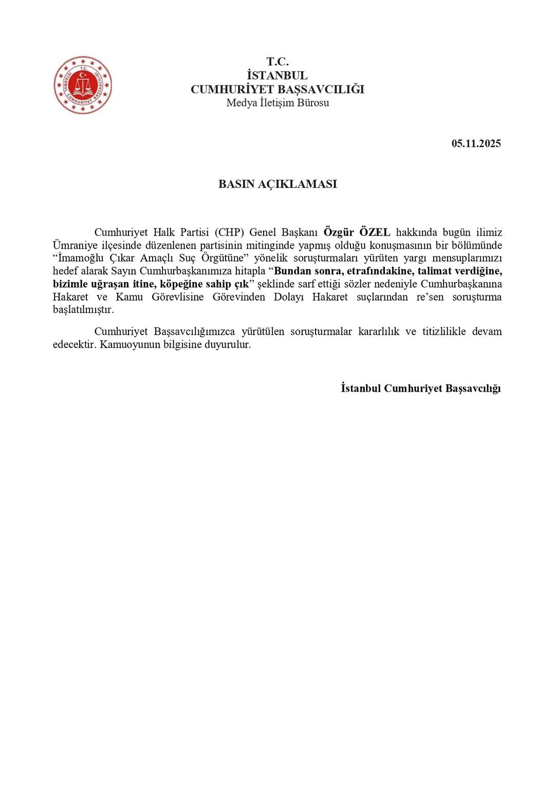 En son haberler | Hatta suç duyurusunda bulunuldu! Cumhurbaşkanı Erdoğan'dan Özgür Özel 2'ye manevi tazminat davası